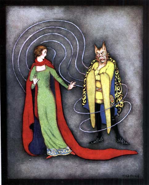 illustration for Beauty and the Beast